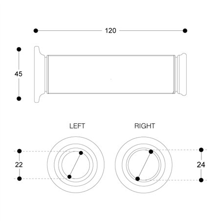 PUÑOS MOTO BARRACUDA AZUL PUÑOS MOTO BARRACUDA AZUL